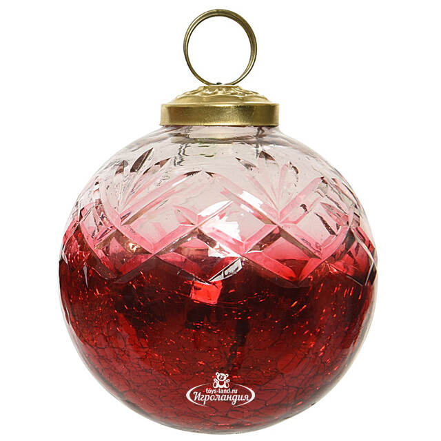 Винтажный елочный шар Jhovanni 8 см, стекло Kaemingk (Кейминг)