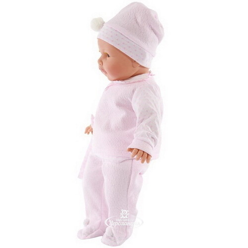 Кукла-младенец Сорая в розовом 55 см плачущая Antonio Juan Munecas
