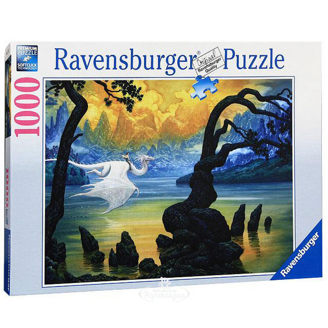 Пазл "Полёт на Драконе", 1000 элементов, 50х70 см Ravensburger (Равенсбургер)
