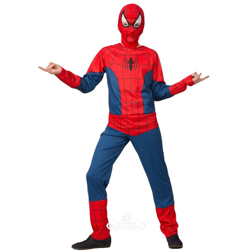 Карнавальный костюм Человек Паук Марвел, рост 122 см Батик