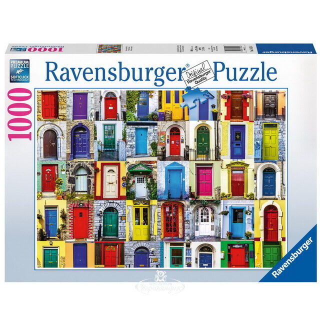 Пазл Двери со всего мира, 1000 элементов Ravensburger