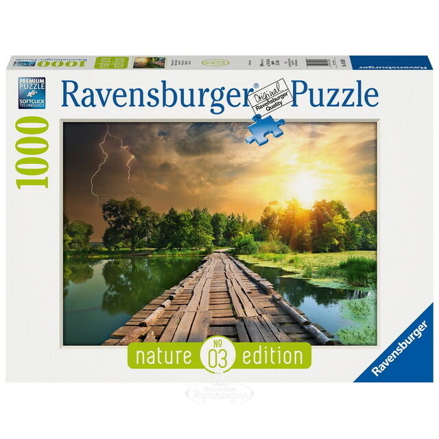 Пазл Таинственный свет, 1000 элементов Ravensburger