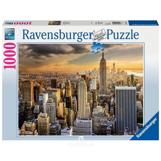 Пазл Большой Нью-Йорк, 1000 элементов Ravensburger