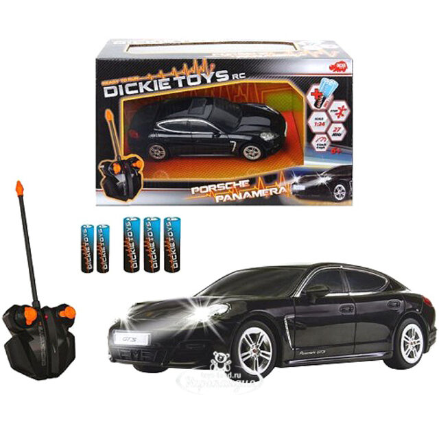 Радиоуправляемая машина Porshe Panamera 25 см свет DICKIE TOYS