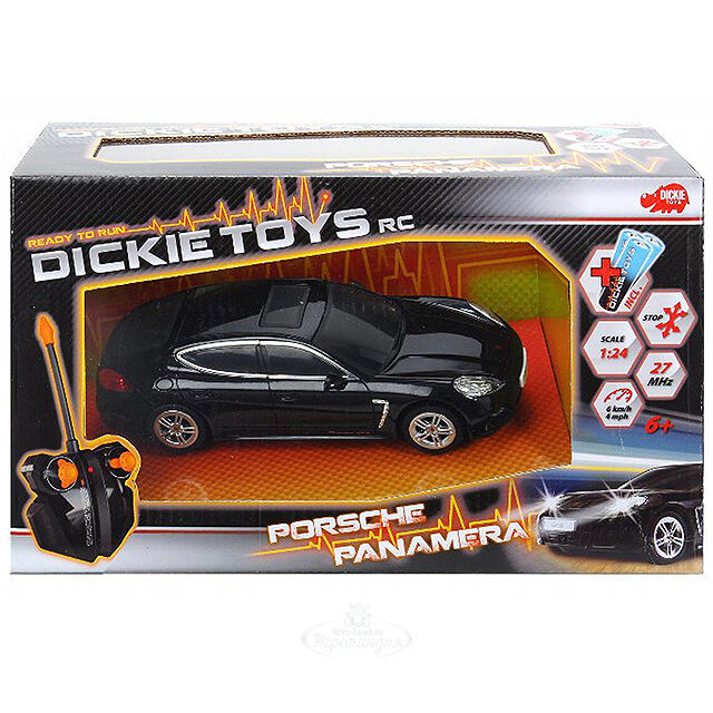 Радиоуправляемая машина Porshe Panamera 25 см свет DICKIE TOYS