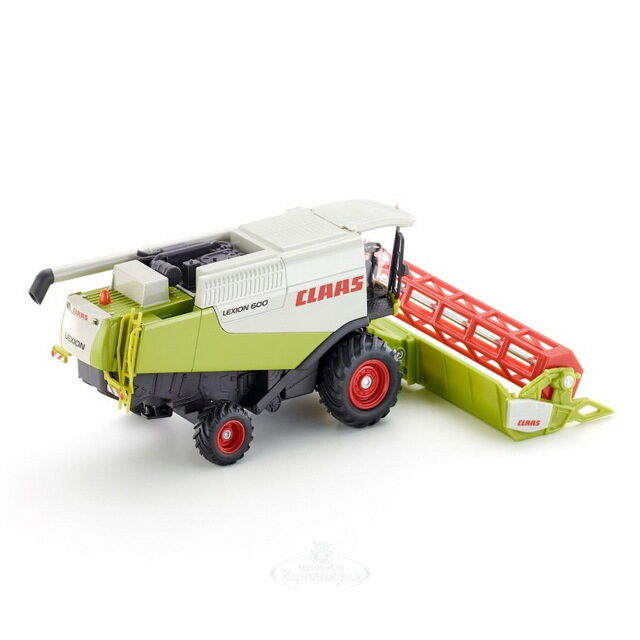 Модель комбайна Claas Lexion 600 1:50, 24 см SIKU