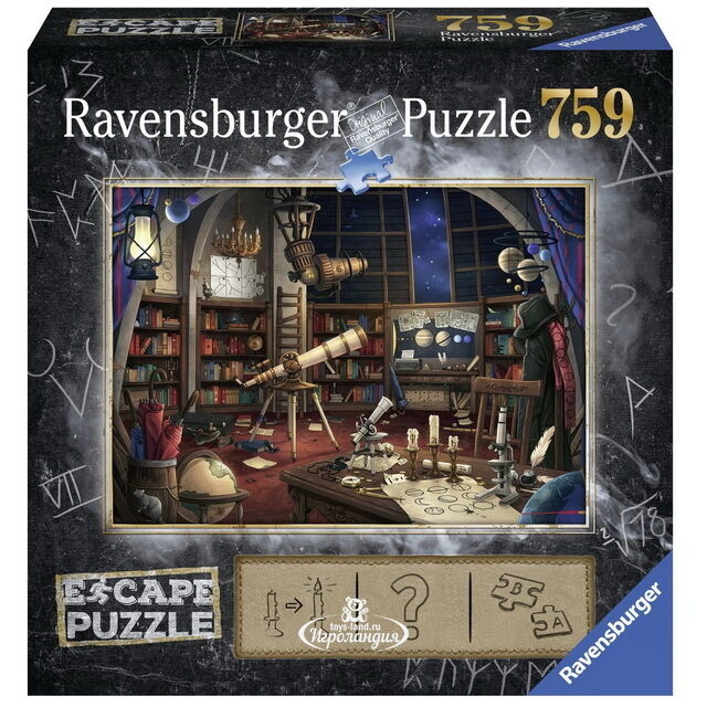 Пазл-квест Обсерватория, 759 элементов Ravensburger