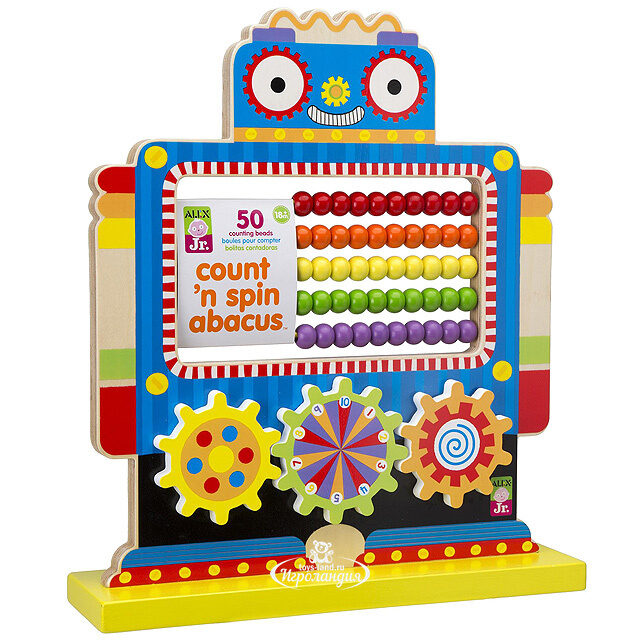 Развивающая игрушка-счеты Робот Alex