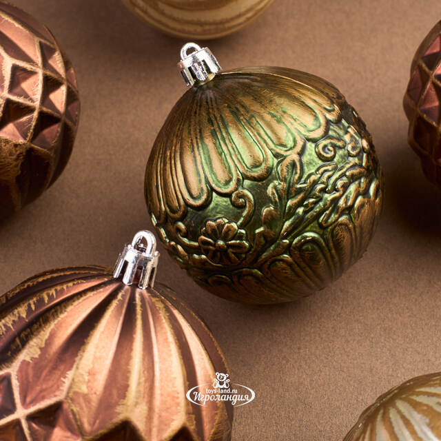 Набор пластиковых шаров Villa de Arles 8 см, 9 шт Winter Deco