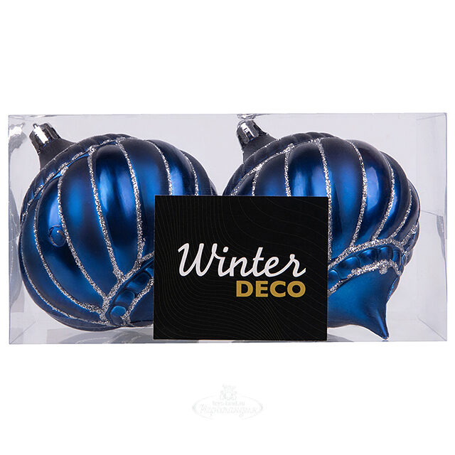 Набор пластиковых игрушек Sapphiro Ramona 10 см, 2 шт Winter Deco