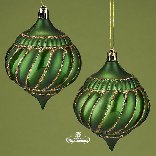 Набор пластиковых игрушек Verde Ramona 10 см, 2 шт Winter Deco