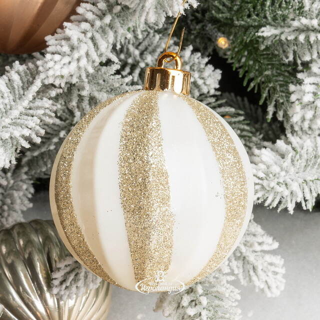 Набор пластиковых шаров Magic Suite: Вечер в стиле Гэтсби, 6-7 см, 60 шт Winter Deco