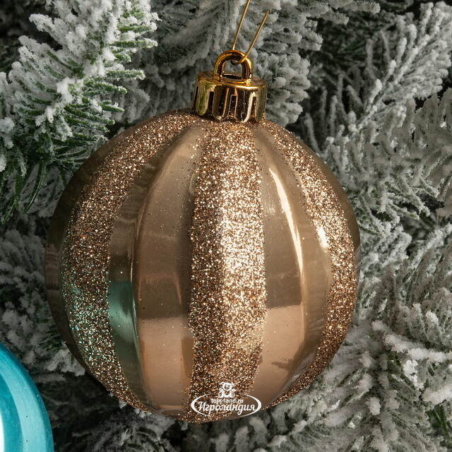 Набор пластиковых шаров Magic Suite: Обаяние Арктики, 6-7 см, 60 шт Winter Deco