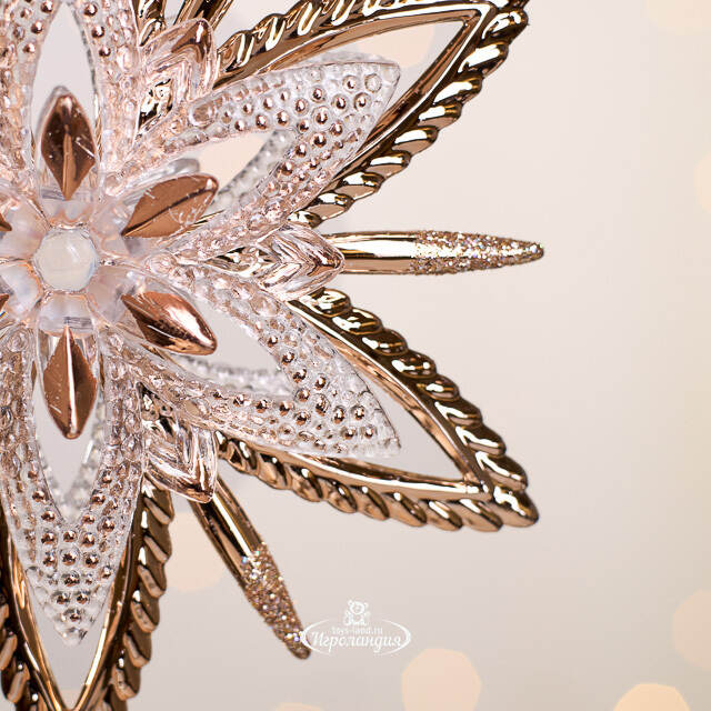 Елочная игрушка Снежинка Эйр - Секреты Скандинавии 12 см Forest Market