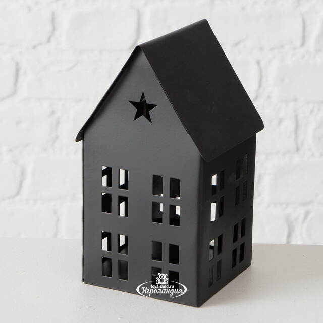 Декоративный подсвечник-домик Lykke 16*9*9 см Boltze