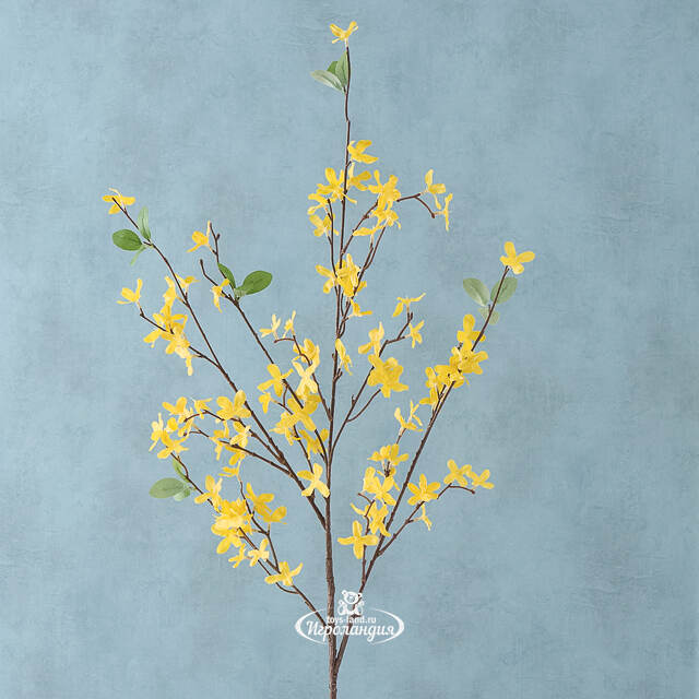 Искусственная ветка Форзиция Анхельм 104 см Boltze