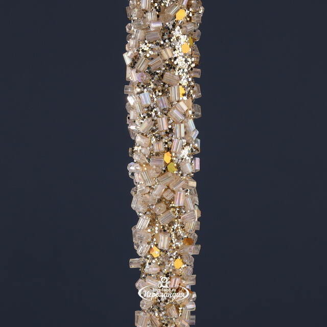 Елочная игрушка Сосулька Frida Barbarosso 16 см, подвеска Winter Deco