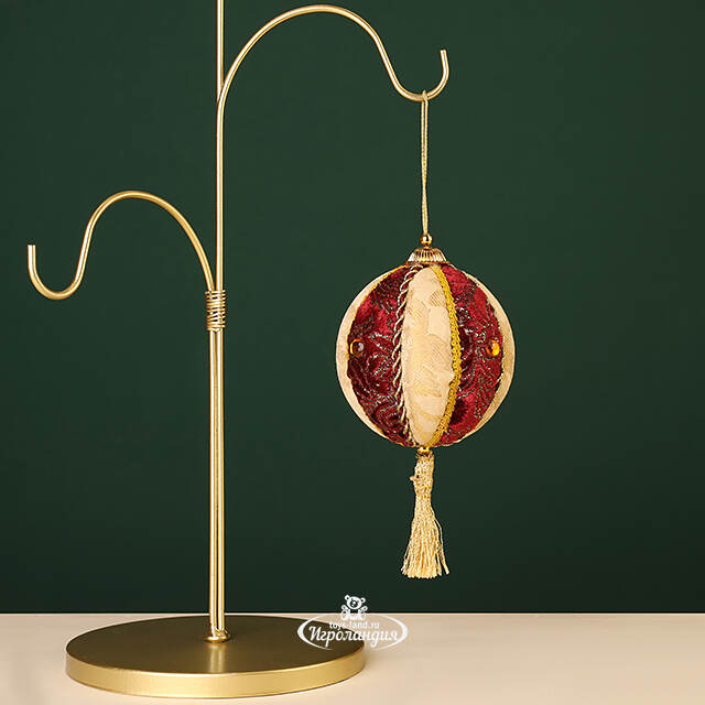 Винтажный елочный шар Сион де Сото 10 см Winter Deco