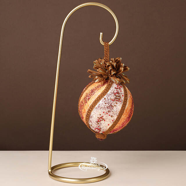 Винтажный елочный шар Рожер: Аллюзио 15 см Winter Deco