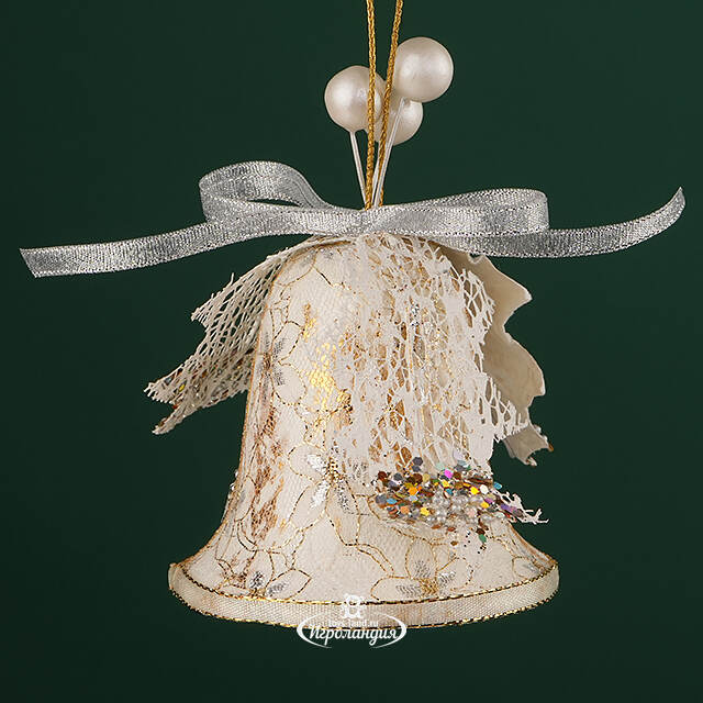 Елочная игрушка Колокольчик: Reconquista 18 см, подвеска Winter Deco