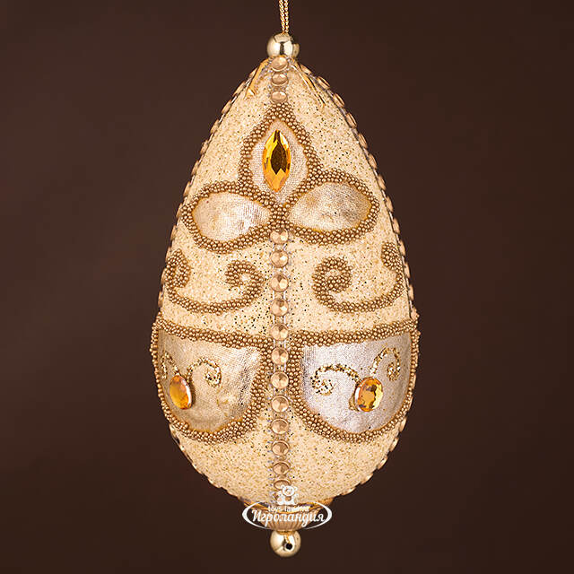 Винтажная елочная игрушка Сосулька Арпеджио: Лес Саксен 15 см, подвеска Winter Deco