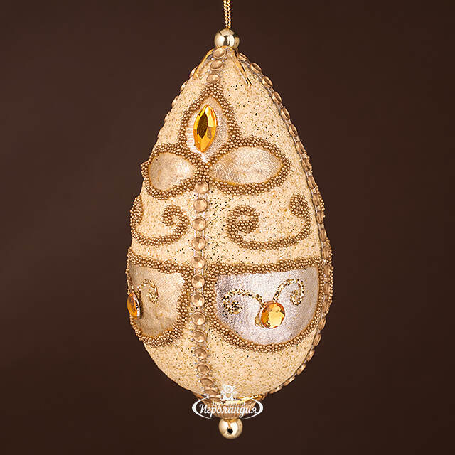 Винтажная елочная игрушка Сосулька Арпеджио: Лес Саксен 15 см, подвеска Winter Deco