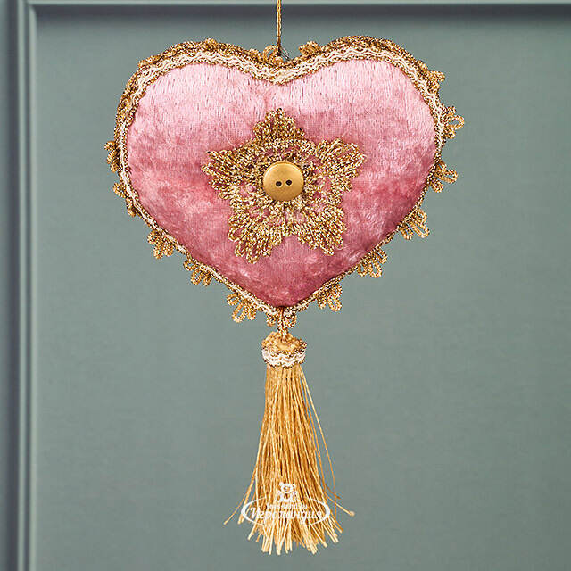 Винтажная елочная игрушка Лукавый Амур - Pushkin Polonaise 25 см, подвеска Winter Deco