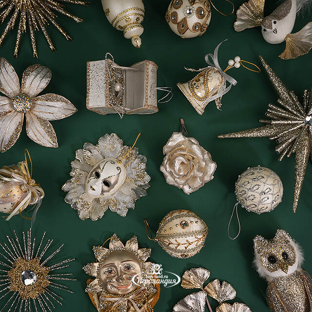 Елочная игрушка Сосулька Боргезе 23 см, подвеска Winter Deco