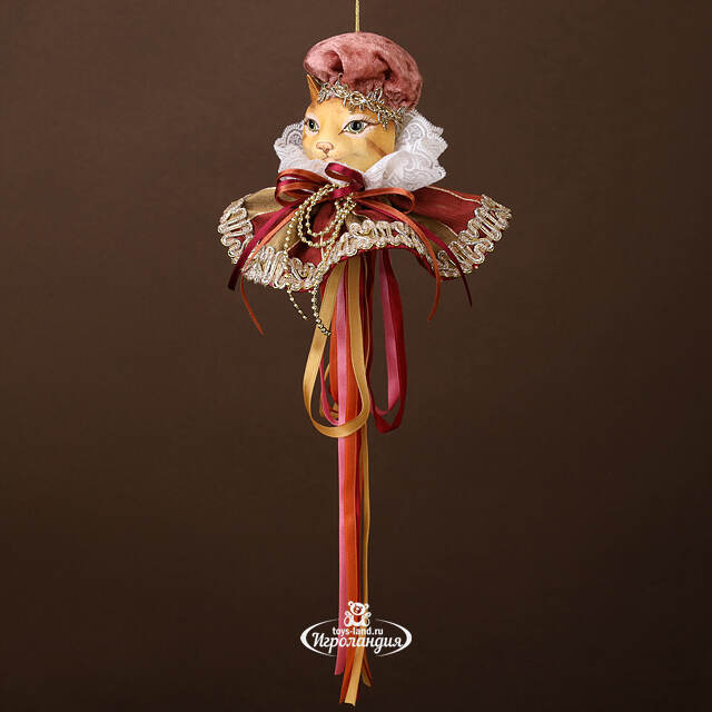 Елочная игрушка Кот Санти ди Тито: Мостолес 33 см Winter Deco