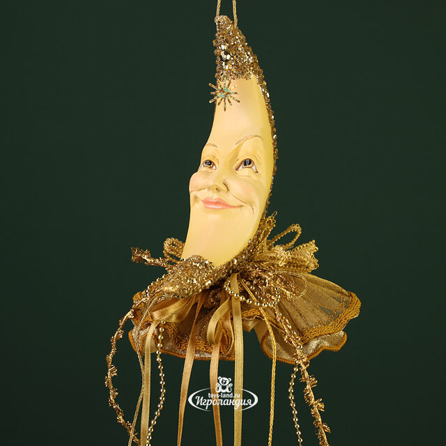 Елочная игрушка Месяц Ночей - Casa della Verita 18 см, подвеска Winter Deco