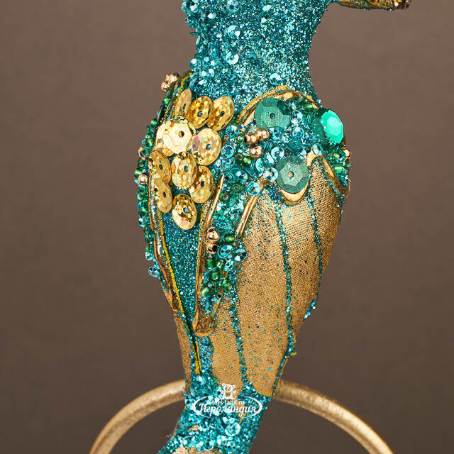 Елочная игрушка Птичка Серджио - Sycamore Orchestra 20 см, клипса Winter Deco