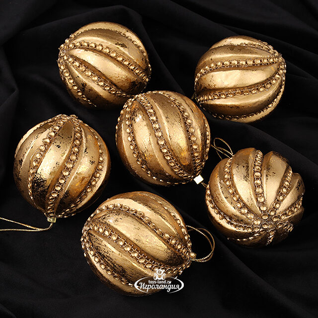 Набор елочных шаров Ричеркар Фердинанда 8 см, 6 шт Winter Deco