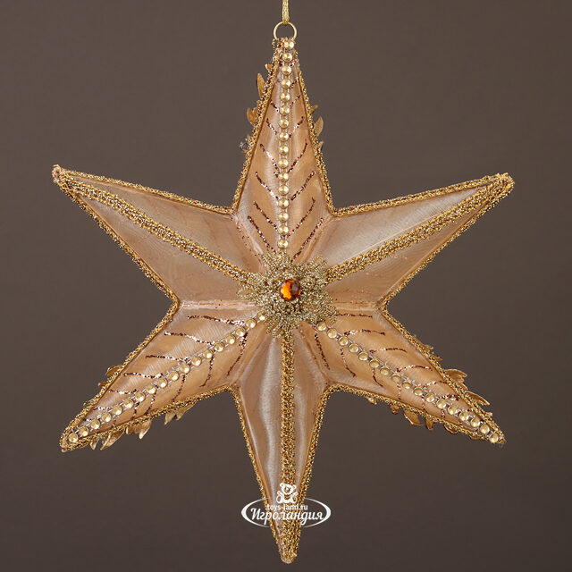 Елочная игрушка Звезда Садко 28 см, подвеска Winter Deco