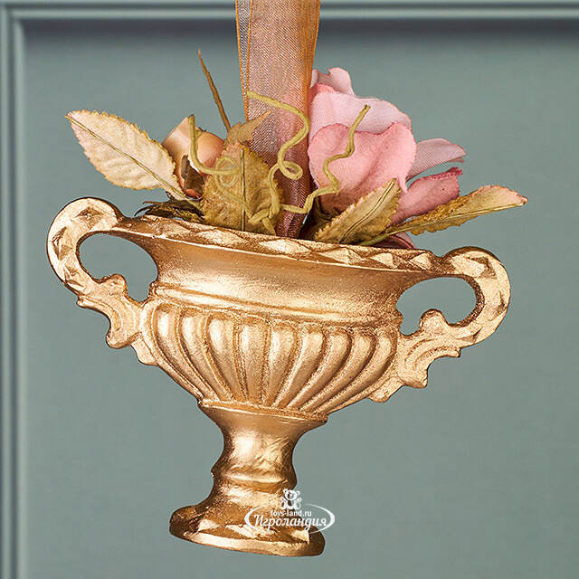 Елочная игрушка Цветы Аверадо ди Базель 14 см, подвеска Winter Deco