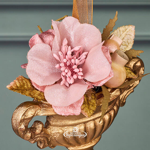 Елочная игрушка Цветы Аверадо ди Базель 14 см, подвеска Winter Deco