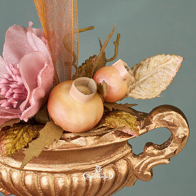 Елочная игрушка Цветы Аверадо ди Базель 14 см, подвеска Winter Deco