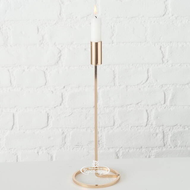 Набор подсвечников Проффиано 18-29 см золотой, 3 шт Boltze