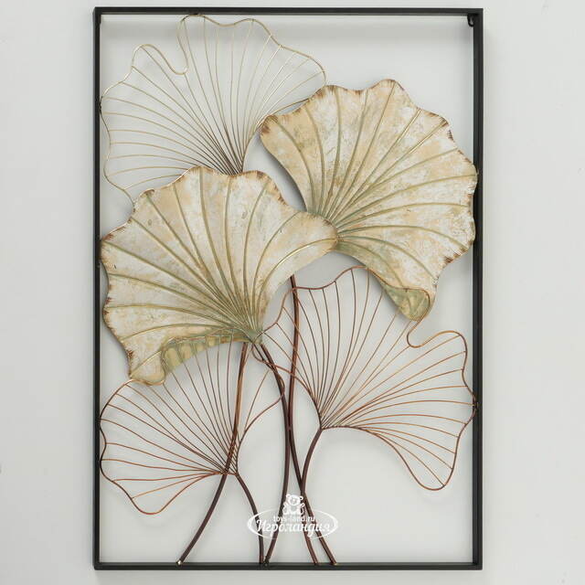 Декоративное панно Golden Gingko 107*76 см Boltze
