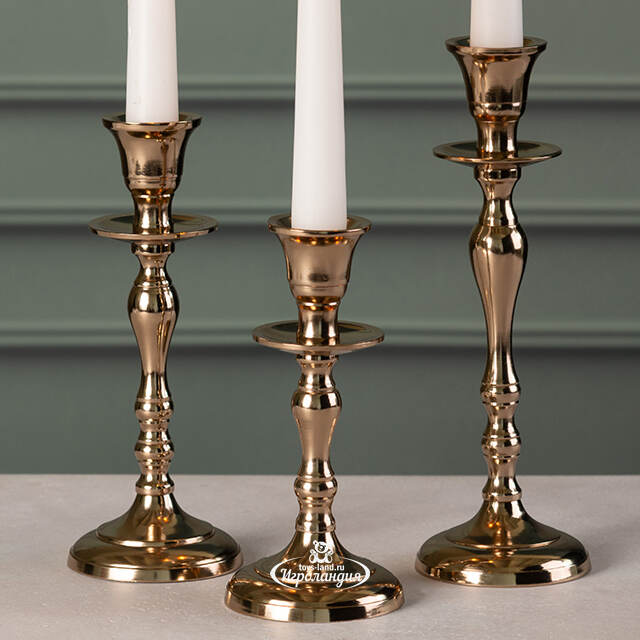 Набор подсвечников Фридмунд 15-23 см, 3 шт Boltze