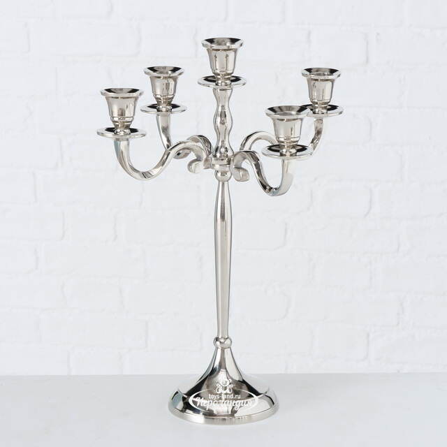 Подсвечник канделябр на 5 свечей Холлстейн 38 см Boltze
