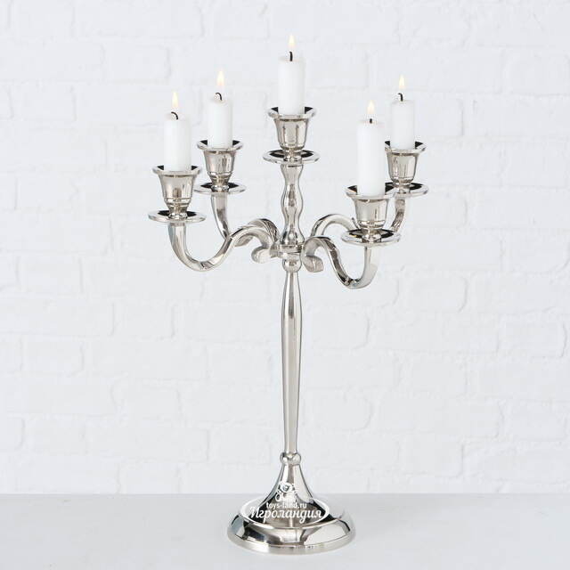 Подсвечник канделябр на 5 свечей Холлстейн 38 см Boltze