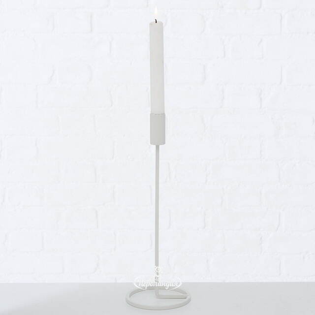 Набор подсвечников Проффиано 18-29 см белый, 3 шт Boltze