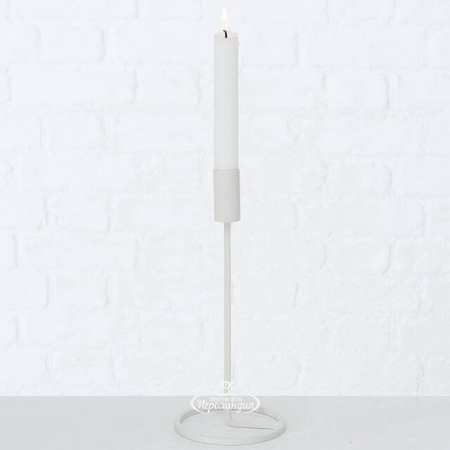 Набор подсвечников Проффиано 18-29 см белый, 3 шт Boltze