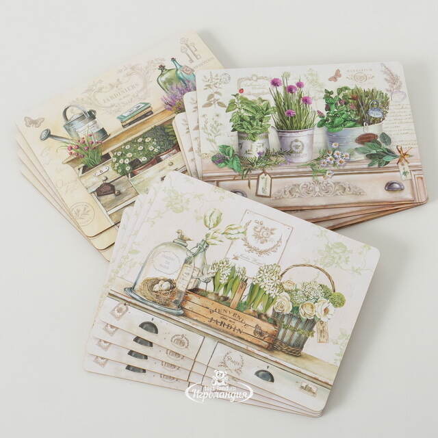 Набор плейсматов Summer Garden: Provence 40*30 см, 4 шт Boltze