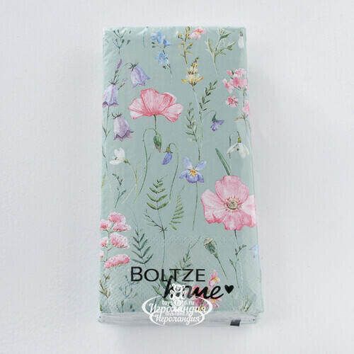 Бумажные салфетки Debra Flowers 17*8 см, 16 шт Boltze
