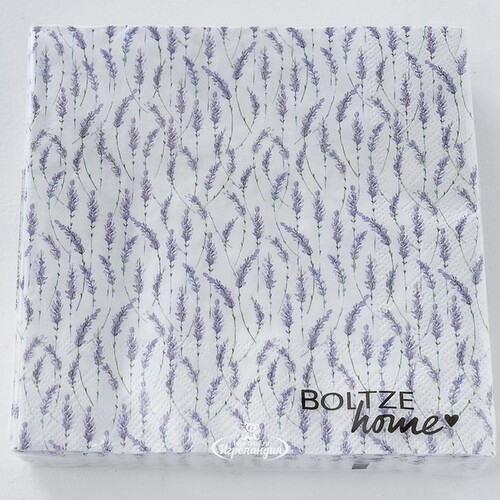Бумажные салфетки Lavender Dream 17*17 см, 20 шт Boltze