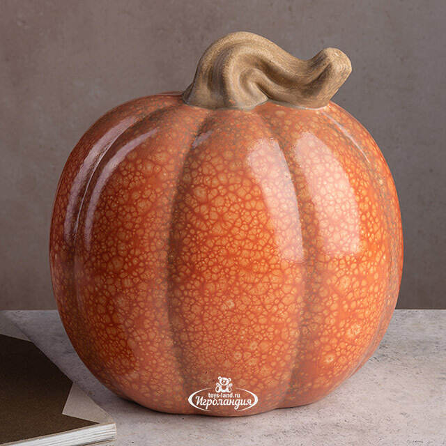 Декоративная фигурка Тыква Джакони 22 см Boltze
