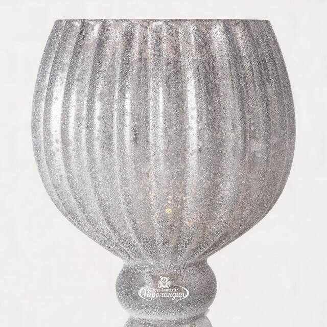 Набор стеклянных подсвечников - бокалов Альфонсо 30-40 см, 3 шт Boltze