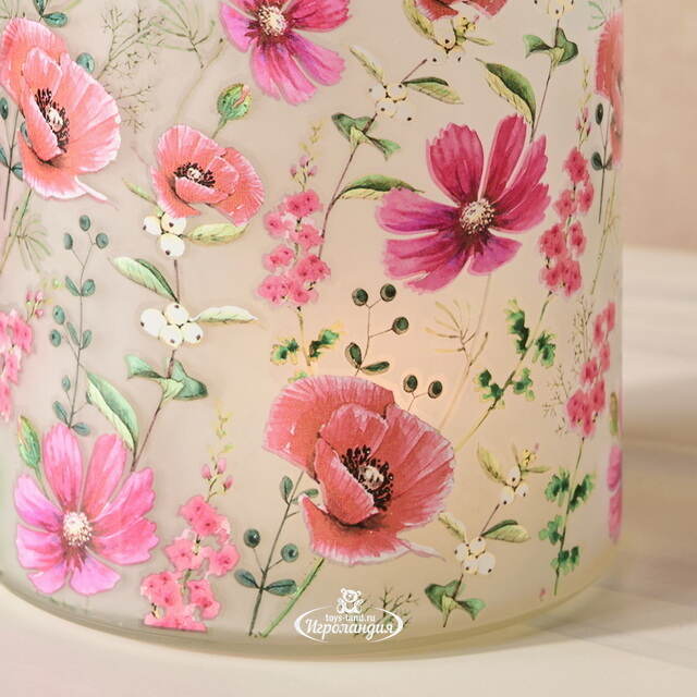 Подвесной стеклянный подсвечник Futrone Flowers 12 см  Boltze (Больтце)