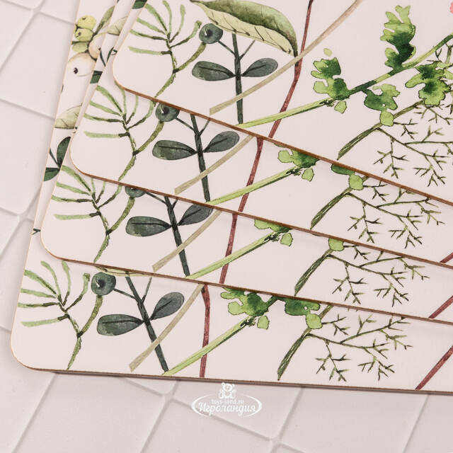 Набор плейсматов Affascinanto Flore 40*30 см, 4 шт Boltze